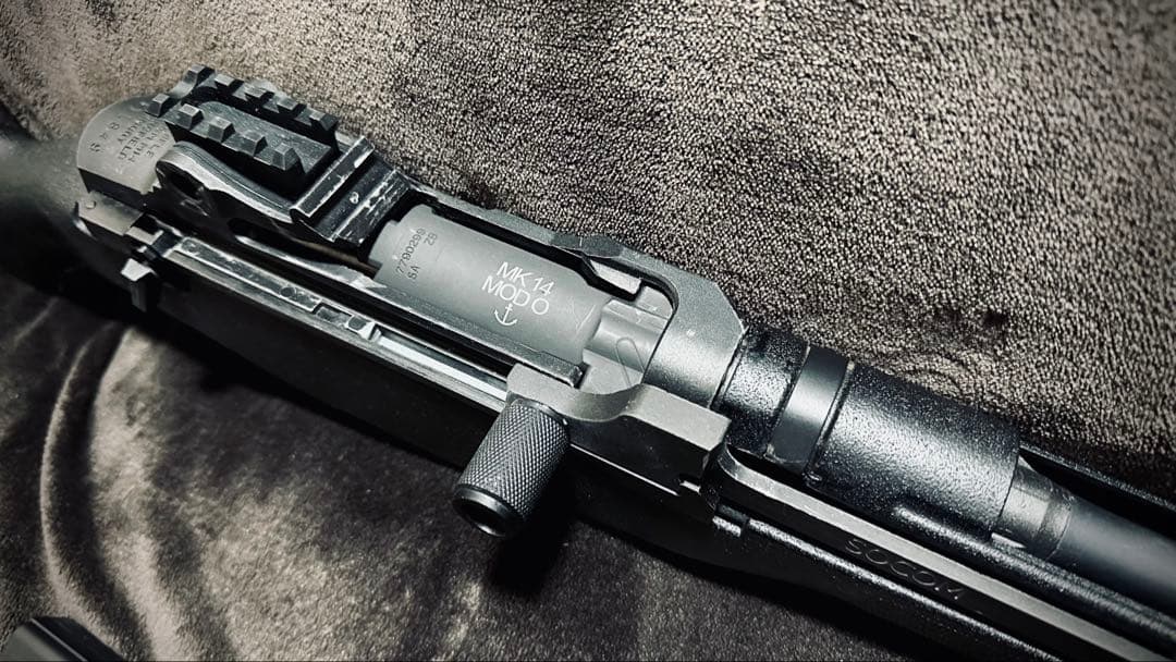 東京マルイ M14 SOCOM 軽量化カスタム 簡易プリコックFET組込
