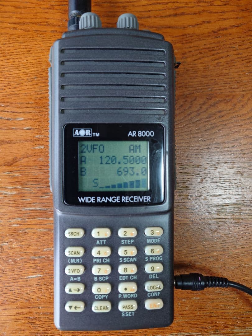 AOR　AR 8000 広範囲受信機綺麗な状態です十CH501Xアンテナ