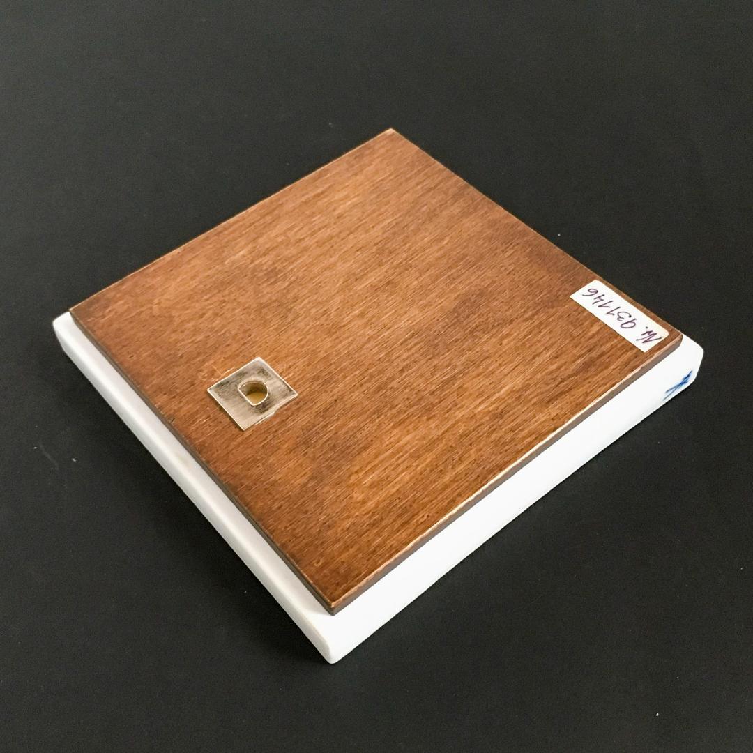 マイセン 「卓上の花束」H・ブレチュナイダー  陶板画 14.5センチ