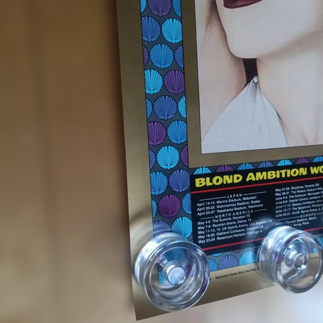 MADONNA ポスター 1990 ワールドツアー オリジナル