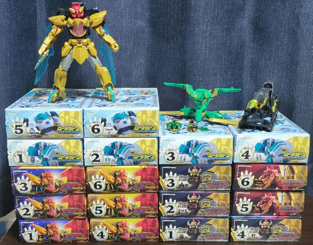 ミニプラ　ナンバーワン戦隊　ゴジュウジャー　まとめ売り