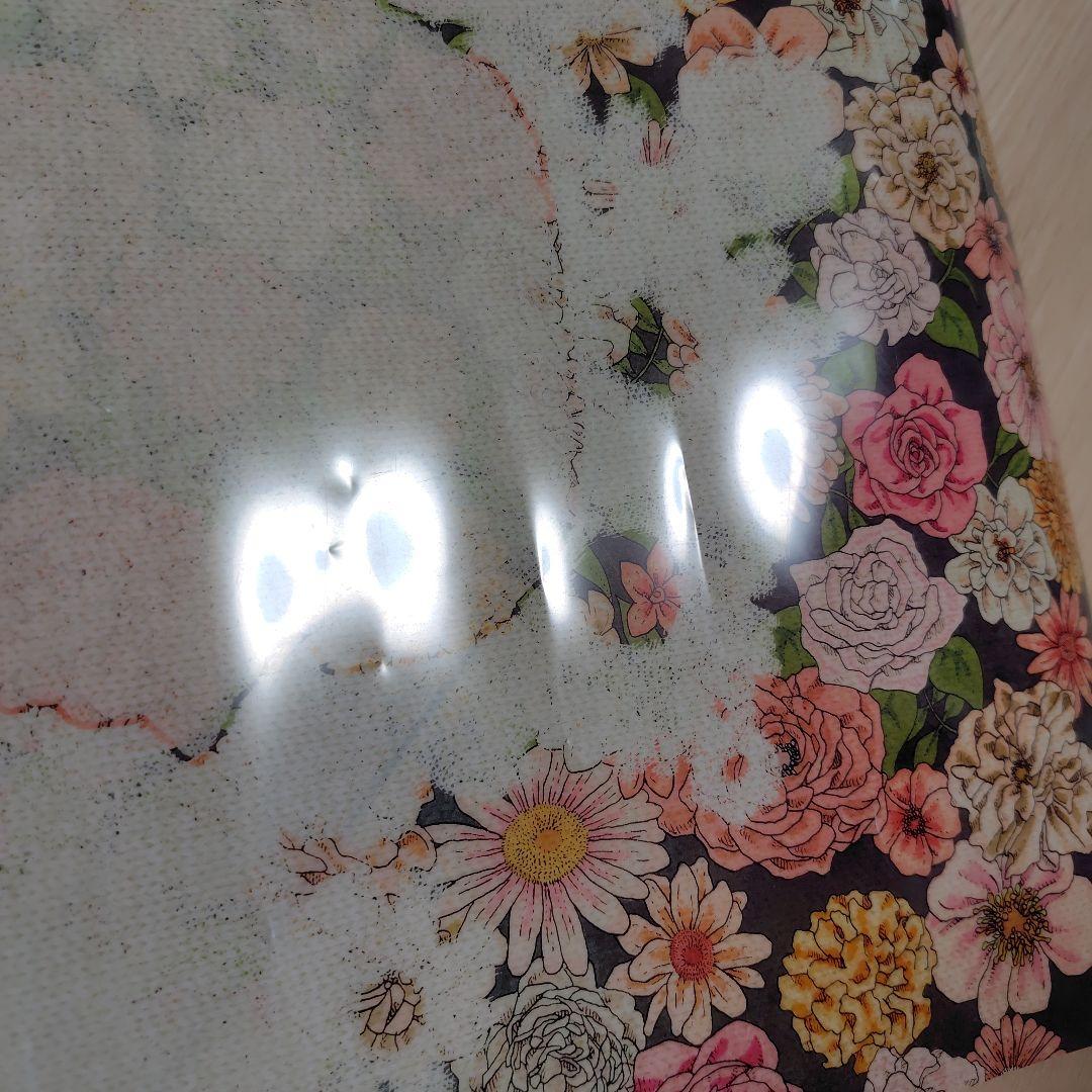 flower wall クリアポスター