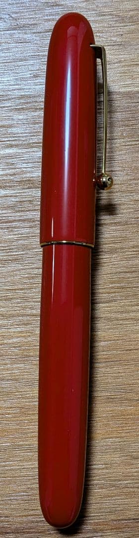 Namiki万年筆 URUSHIコレクション ミディアムサイズ(20号)朱 中字
