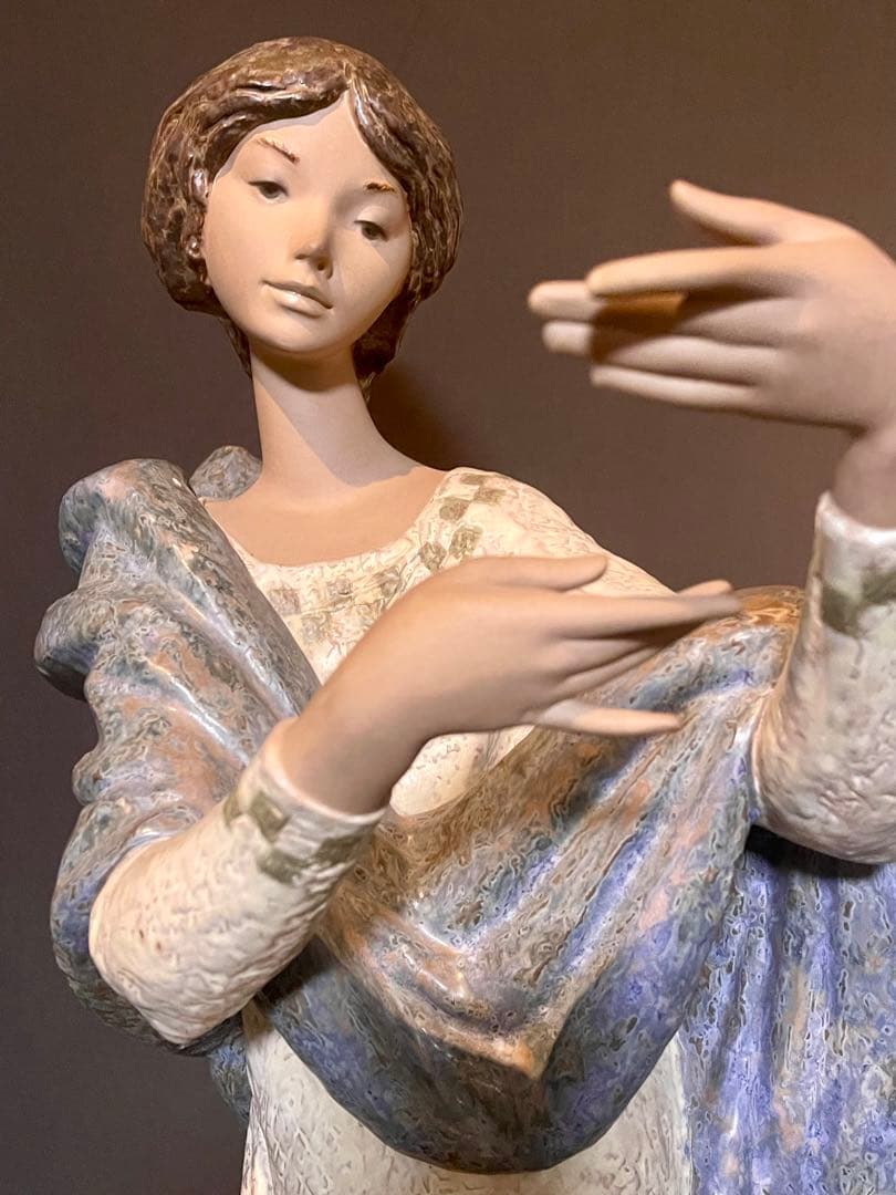 激レア LLADRO Lectra リヤドロ レクトラ 特大 陶器人形90cm