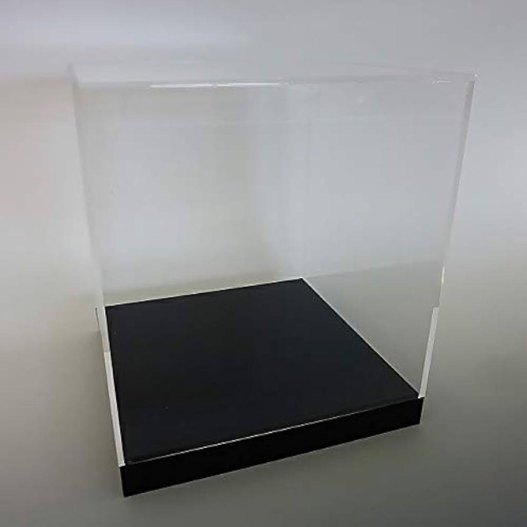 24h内発送✨台座乗せタイプ アクリルケース 黒 標本箱 標本ケース 透明ケース