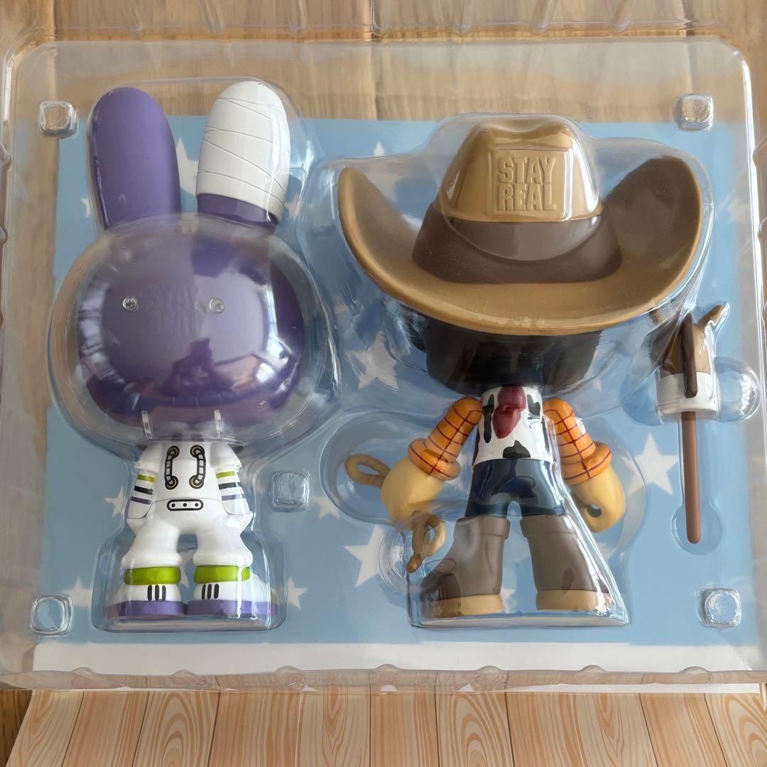 トイストーリー バズ ウッディ パロディフィギュア STAYREAL 開封品