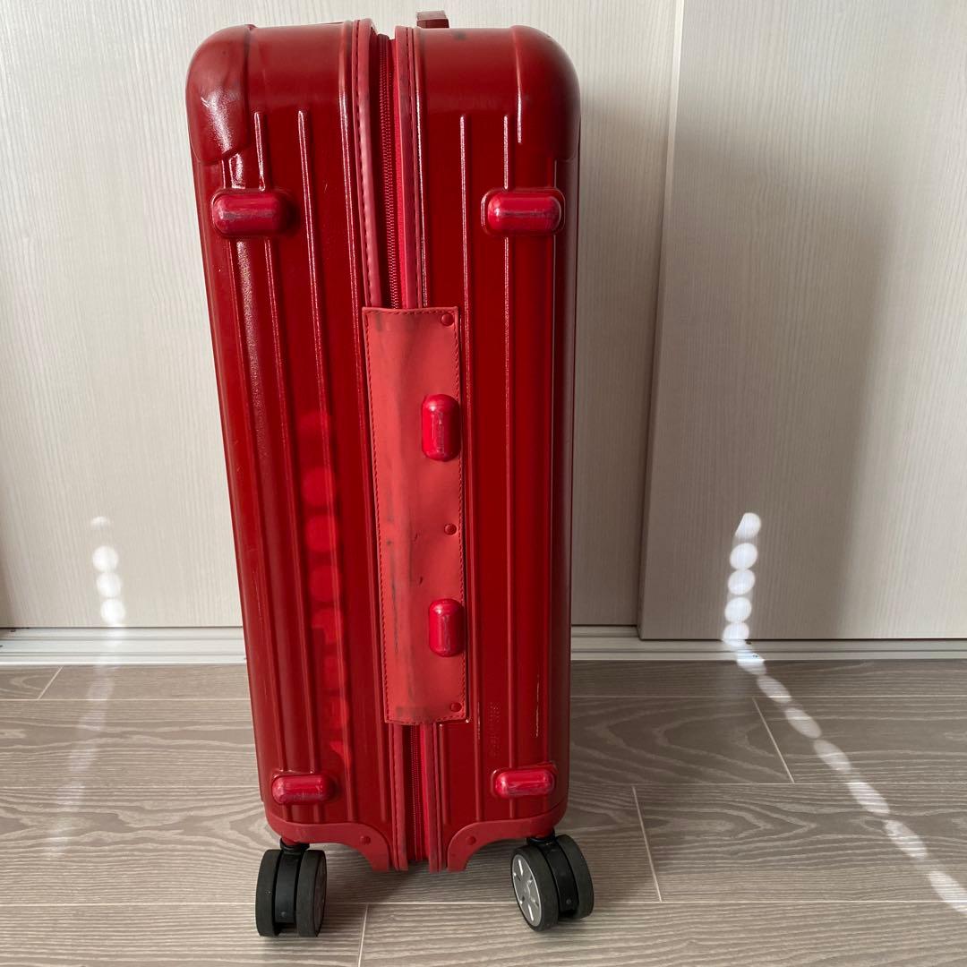 ジャンク　RIMOWA サルサ 4輪 キャリーケース 63L マットレッド