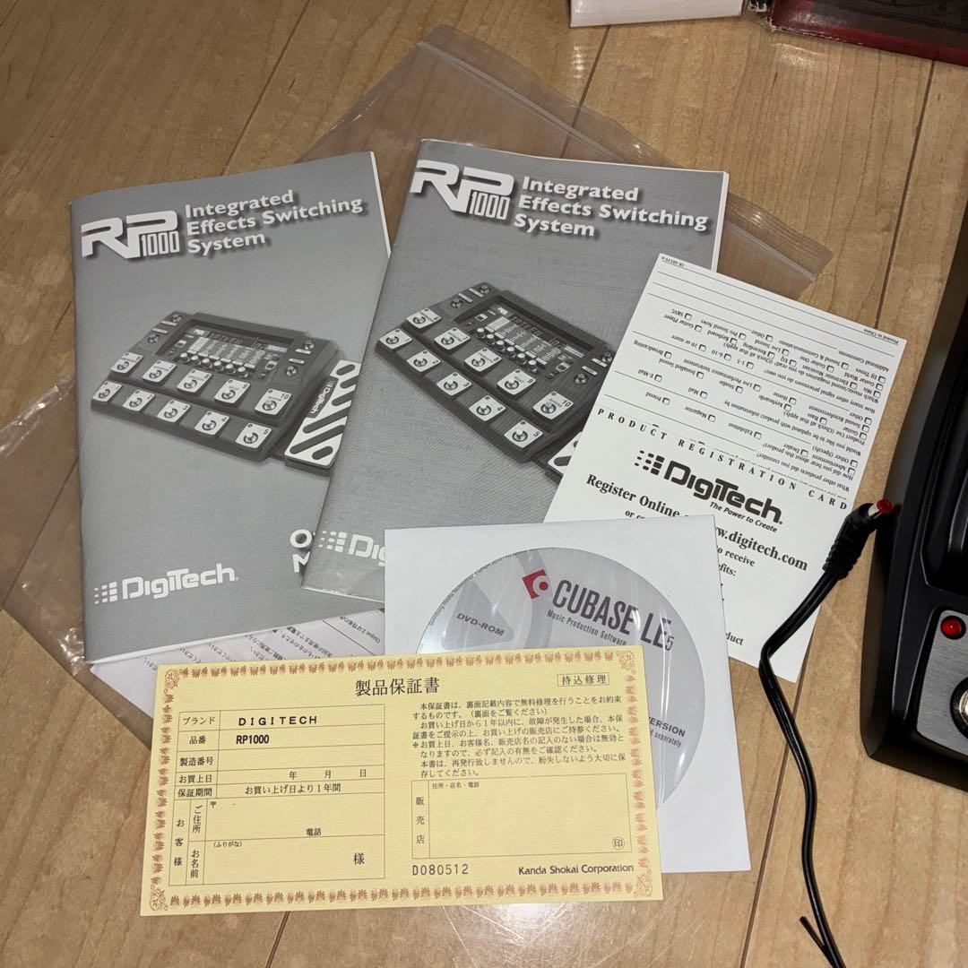 （極美品） 希少　名機　DIGITECH RP1000 マルチエフェクター
