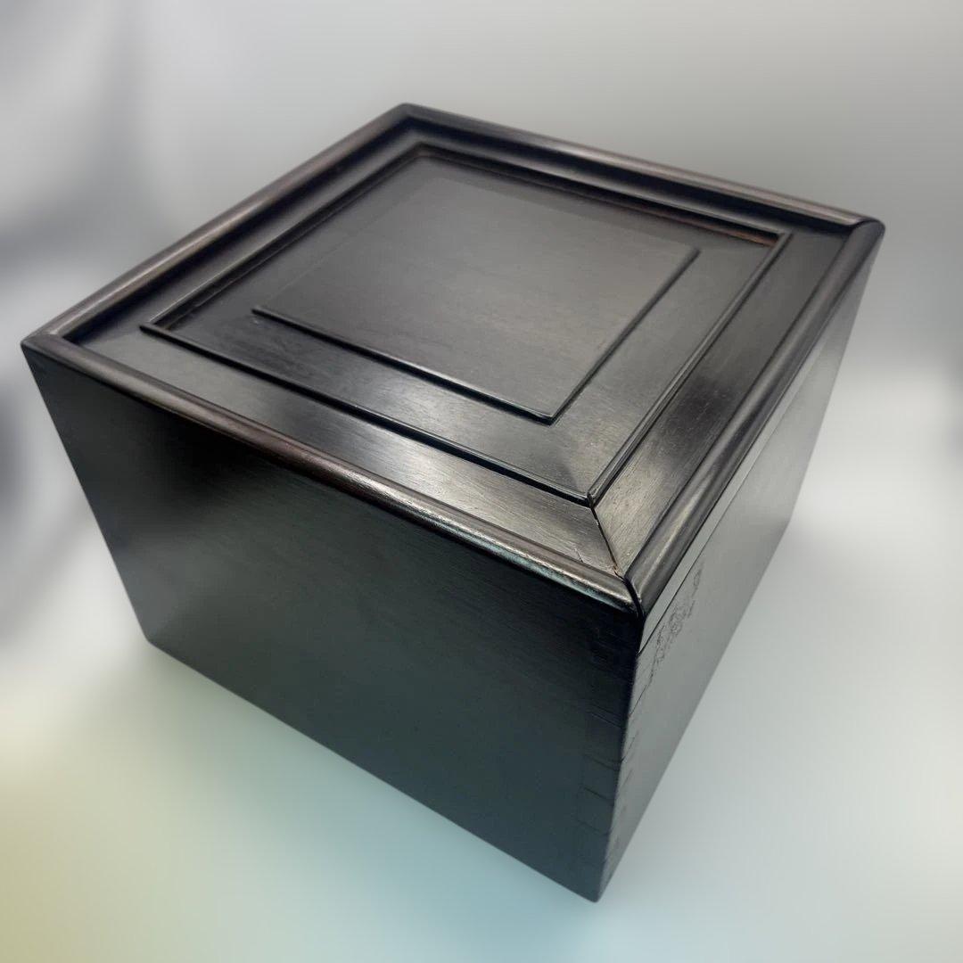 中国 唐木 茶箱 茶櫃 アンティーク紫檀