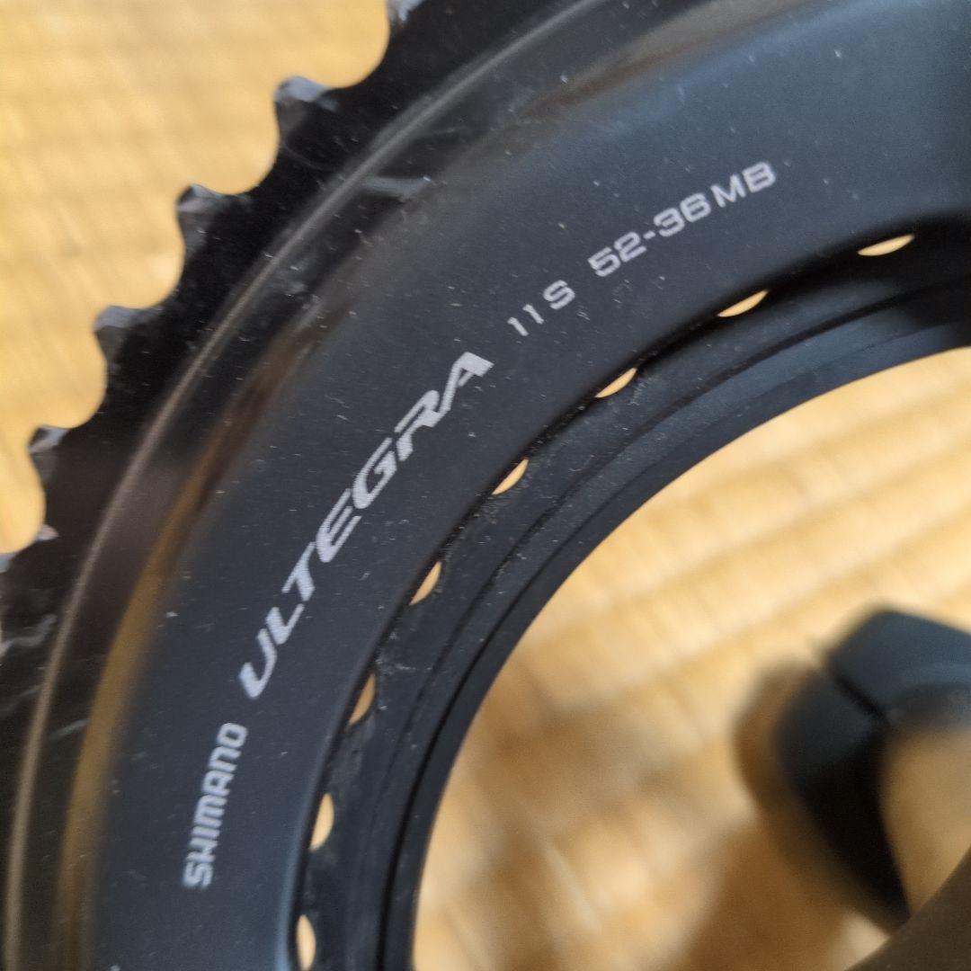 ULTEGRA クランクセット ブラック 52T　FC-6800