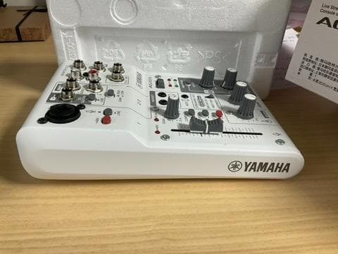 配信機器・PA機器・レコーディング機器 YAMAHA AG03 MK2 white