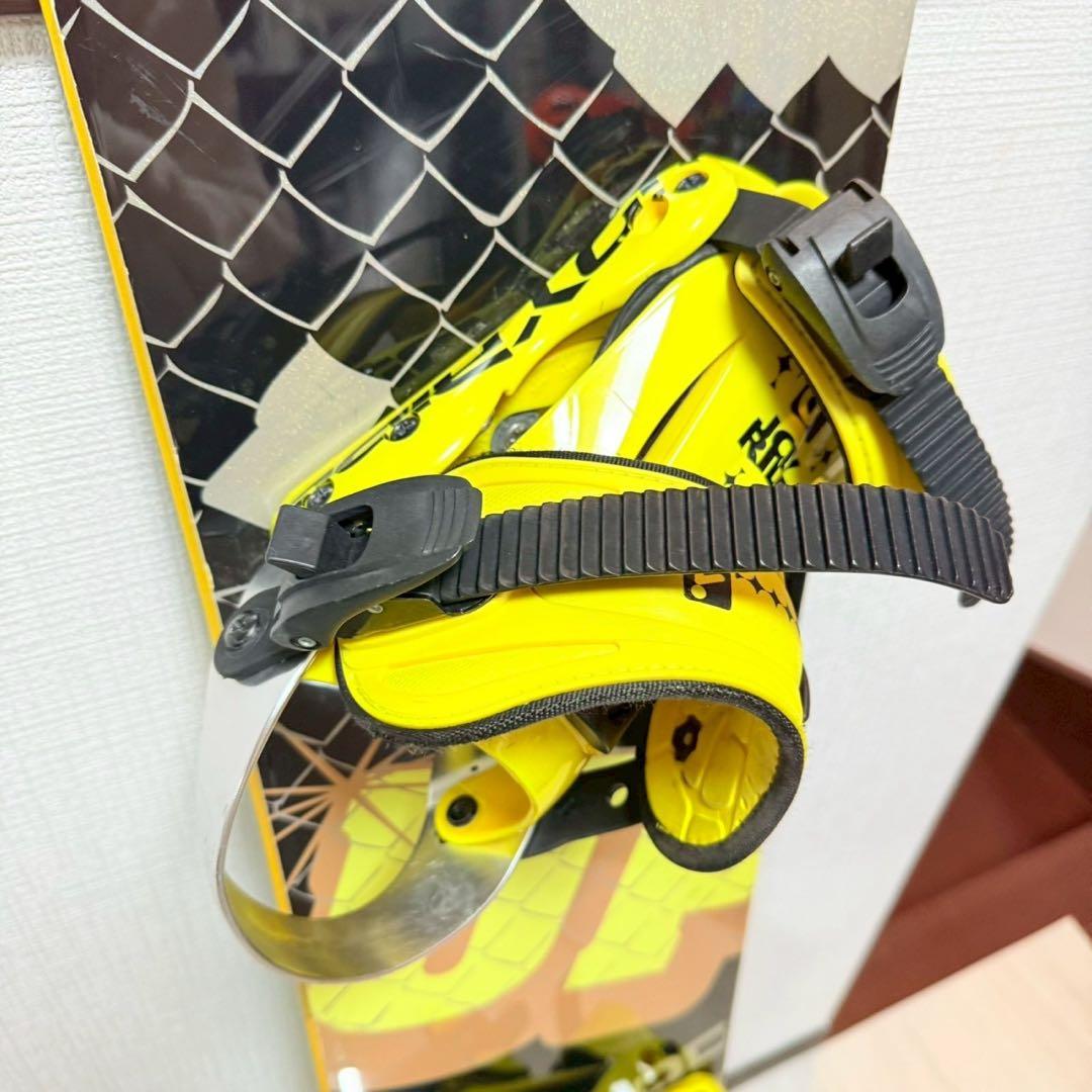 145cm スノーボード＋ビンディングXLセット ULTRALITE