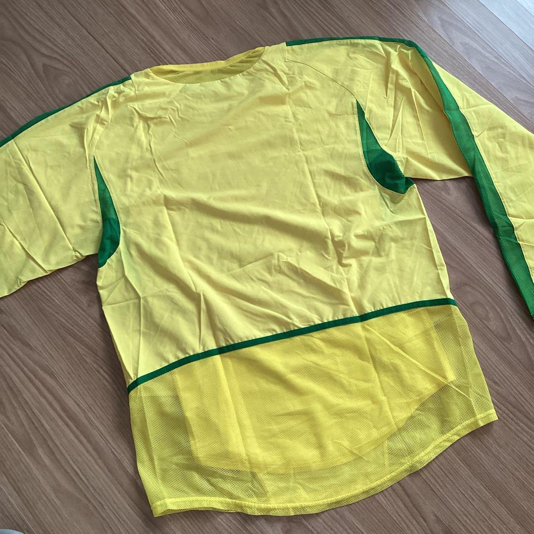 【選手支給モデル ブラジル代表】日韓W杯2002年 ユニ 選手支給モデル 長袖