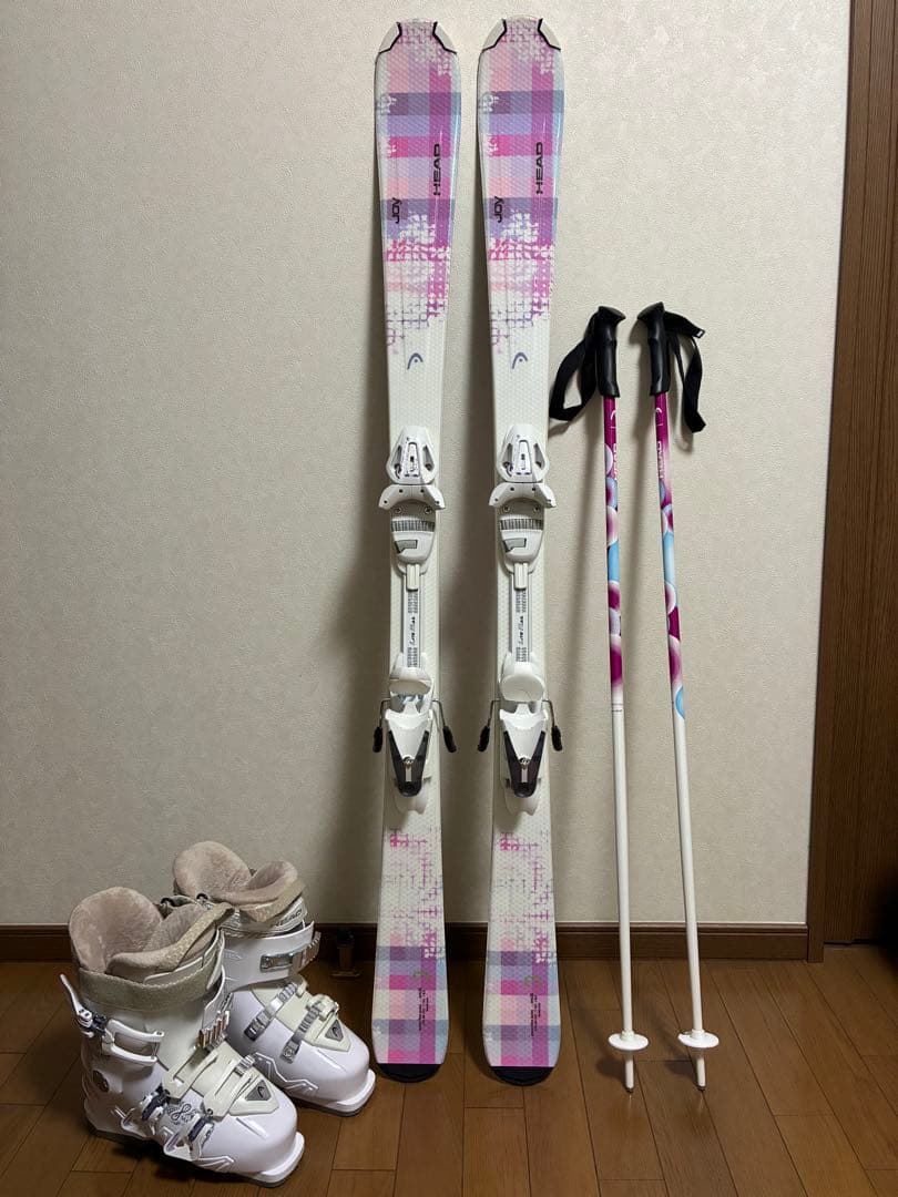 レディーススキーセット HEAD JOY 142 ブーツ 24cm-24.5cm