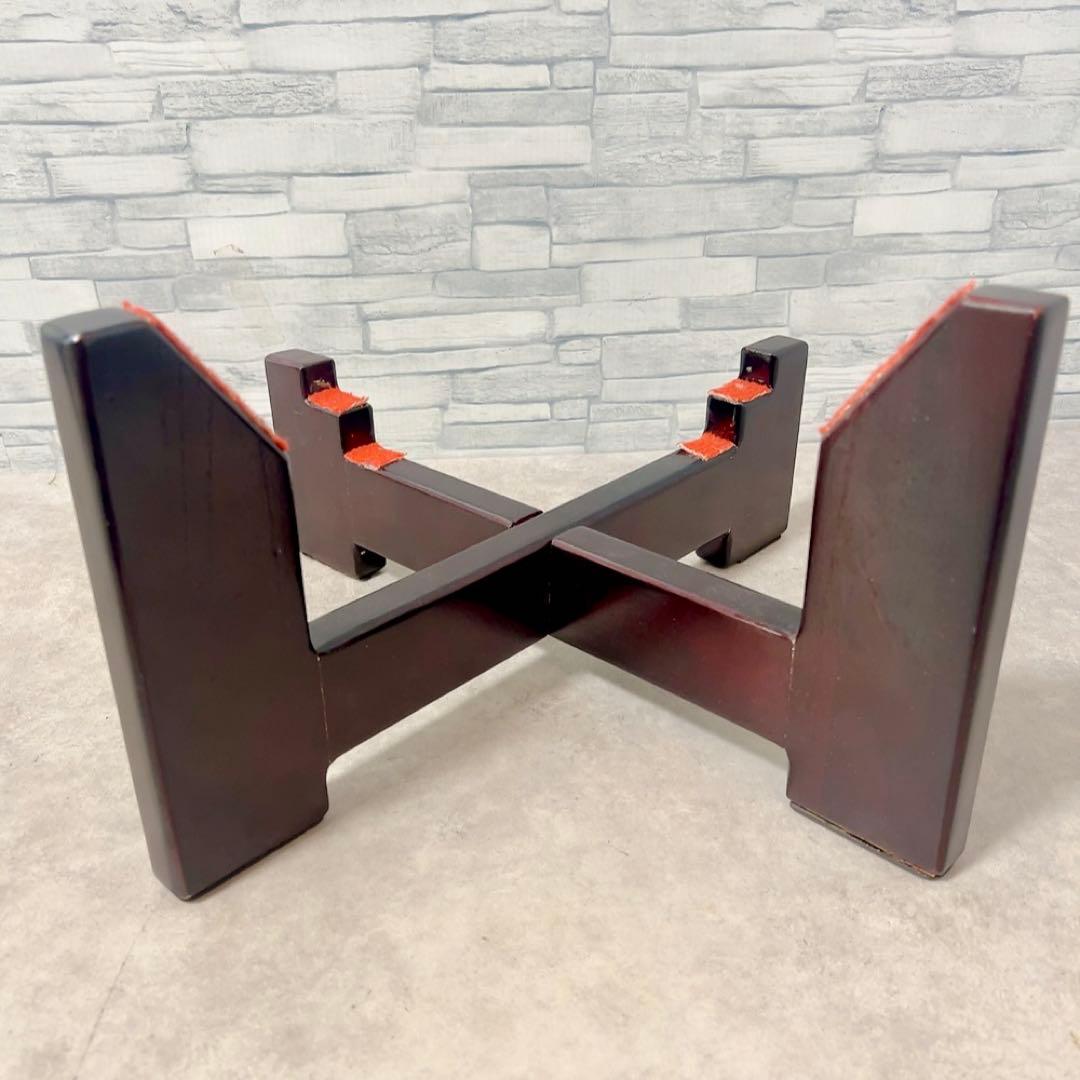 諏訪工芸 締太鼓 30cm 木製座り台座 バチ付 和太鼓 和楽器 打楽器 祭り