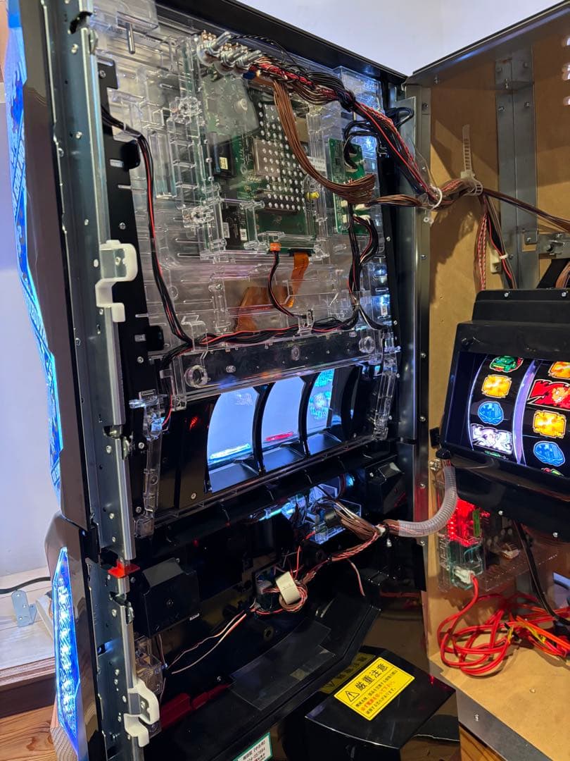 L炎炎ノ消防隊　実機　パチスロ　データカウンター対応　ボタンバイブスイッチ付き