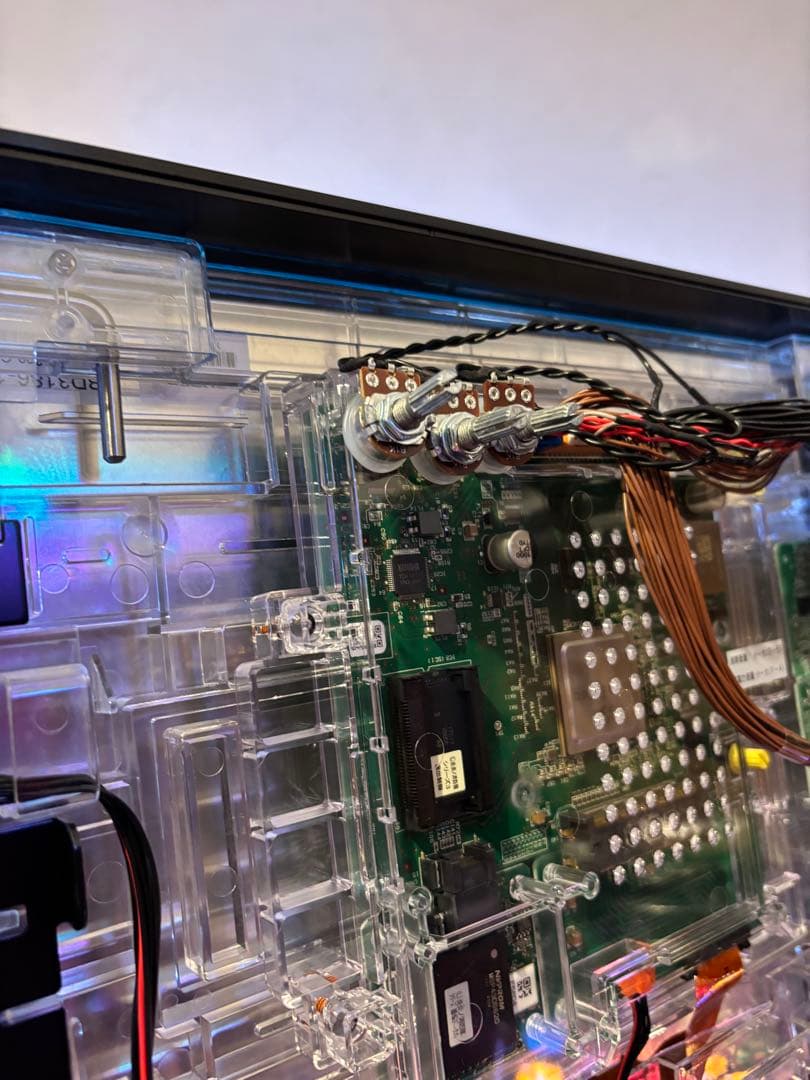 L炎炎ノ消防隊　実機　パチスロ　データカウンター対応　ボタンバイブスイッチ付き