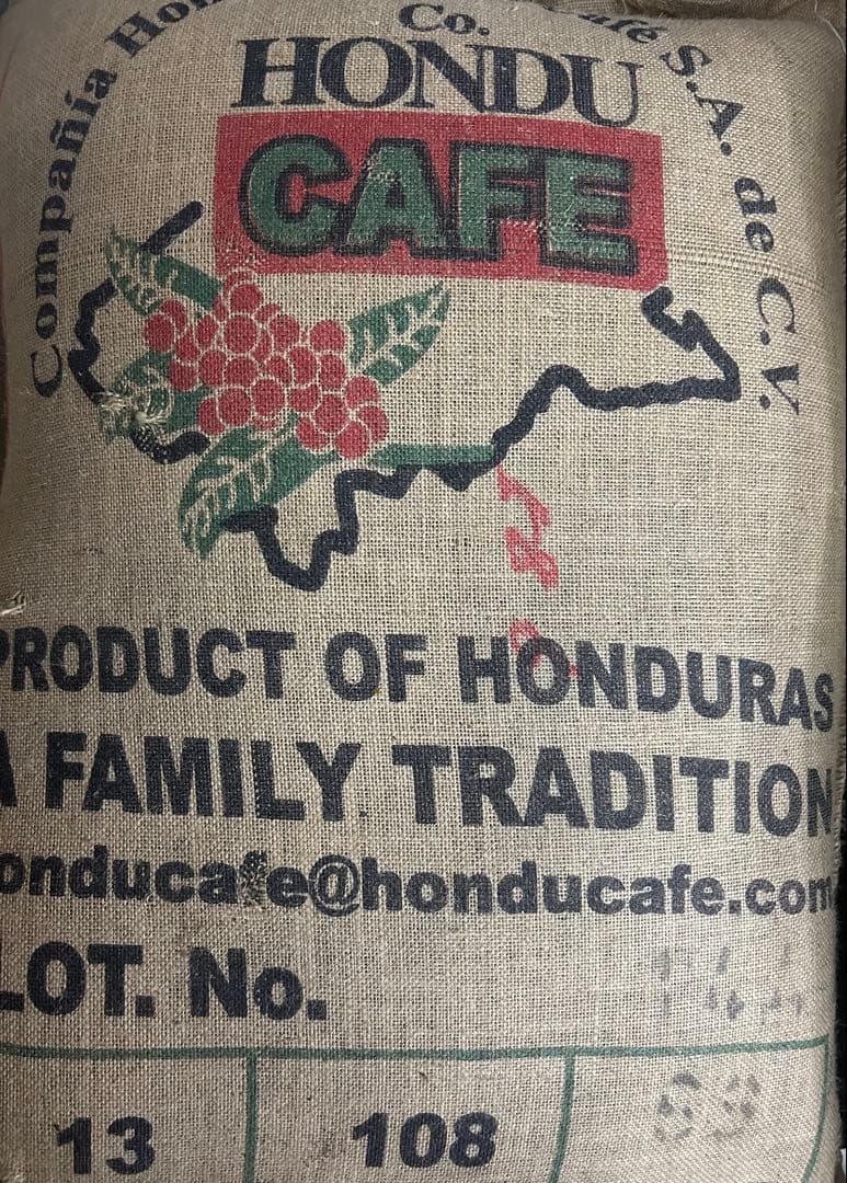 【コーヒー生豆】ホンジュラスHG 10kg ※送料無料！