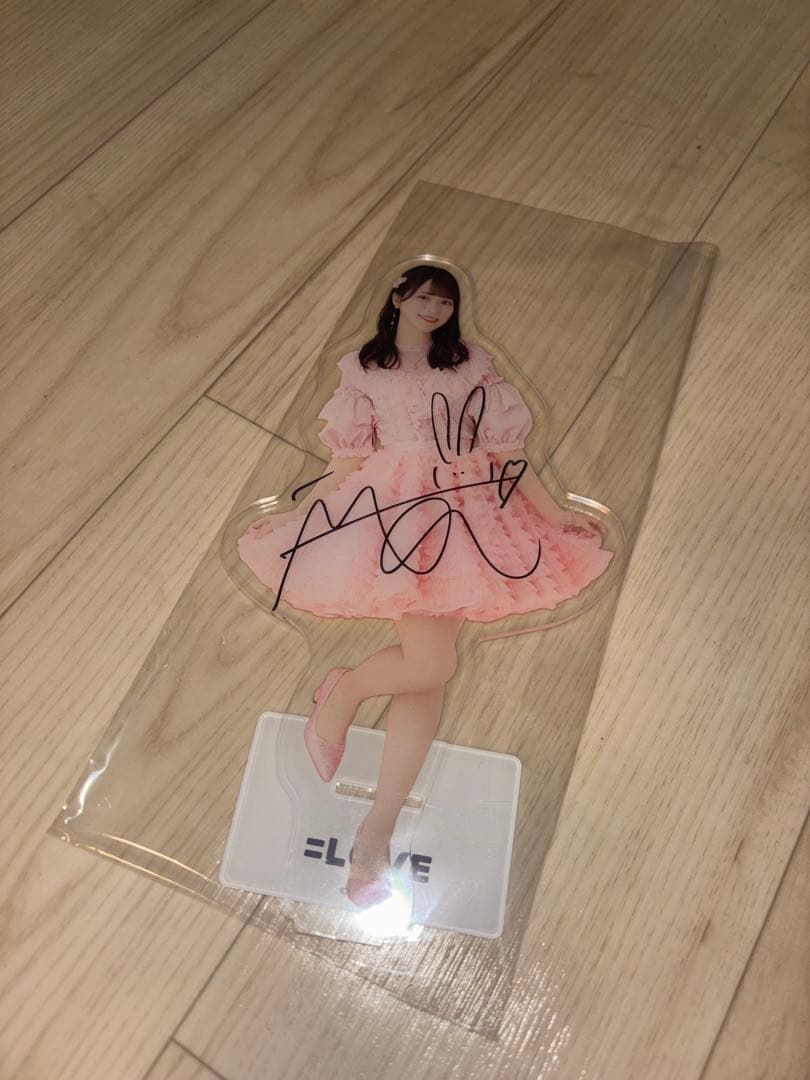 2*円様 =LOVE イコラブ 佐々木舞香 直筆 アクリルスタンド