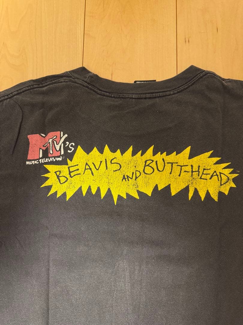 ビンテージ LLICA × ビーバス＆バットヘッド Tシャツ giant