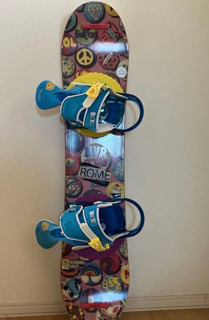 BURTON キッズスノーボード100 板バインディング　セット