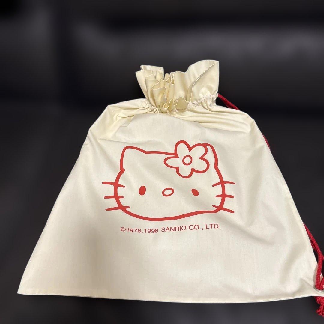 激レア　サンタ　クリスマス　キティ　巨大ぬいぐるみ　花飾り　起床　1998年