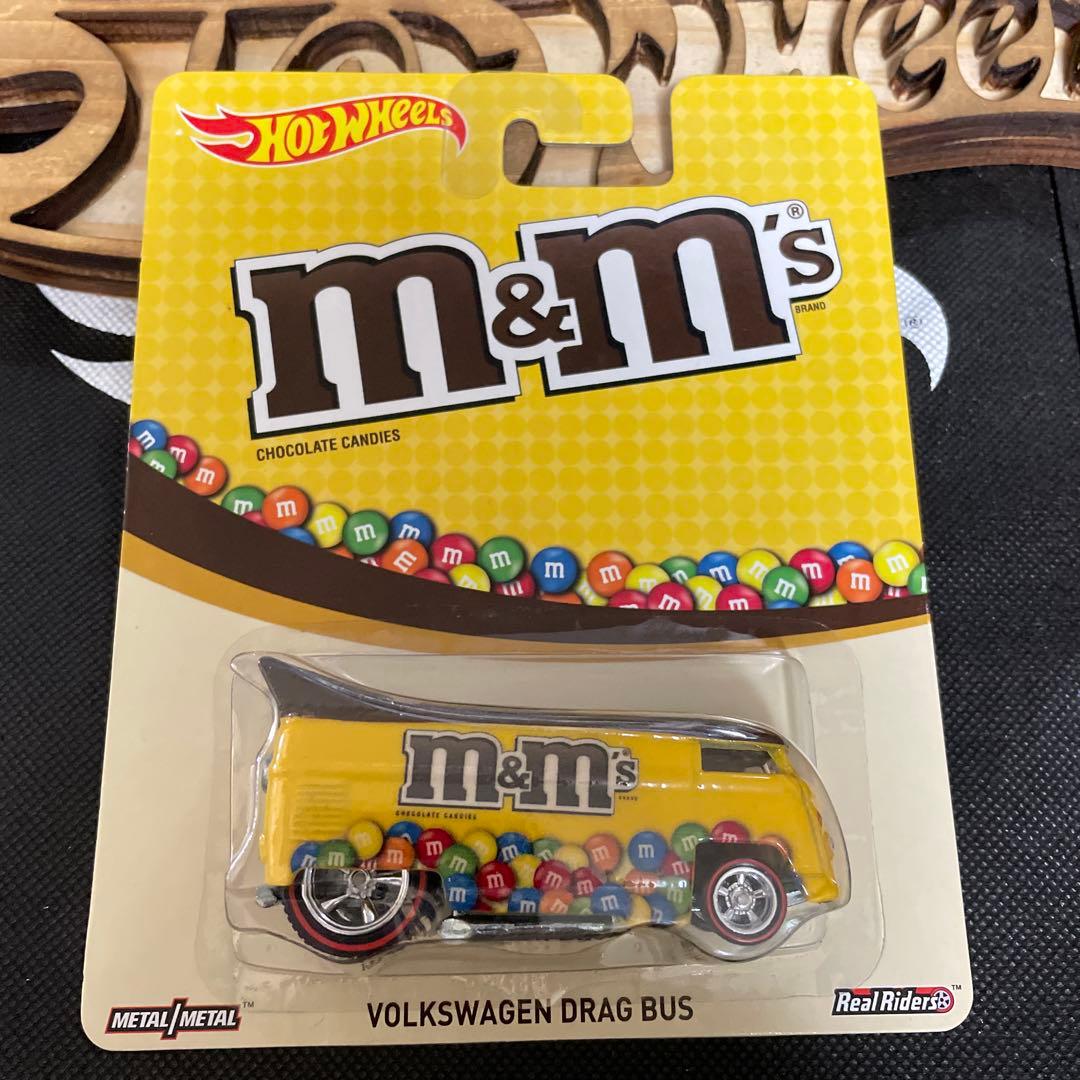 ホットウィール　ドラッグバス　m&m