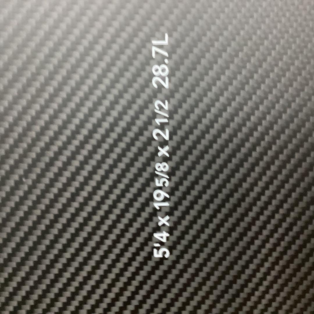 新品格安テイクオフ激速エッセンスフルカーボンフィッシュ5'4頑丈でカッコイイ黒