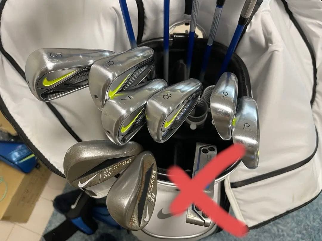 Nike ベイパーフライ メンズ ゴルフクラブ パター無し13本セット