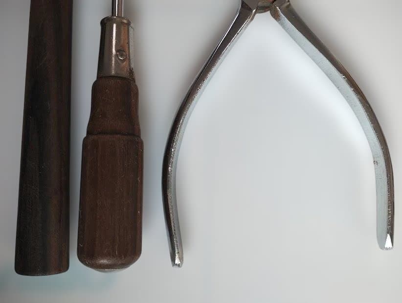 パチンコ釘調整セット　ハンマー　板ゲージ　ゲージ棒　三共　 釘師 工具 道具