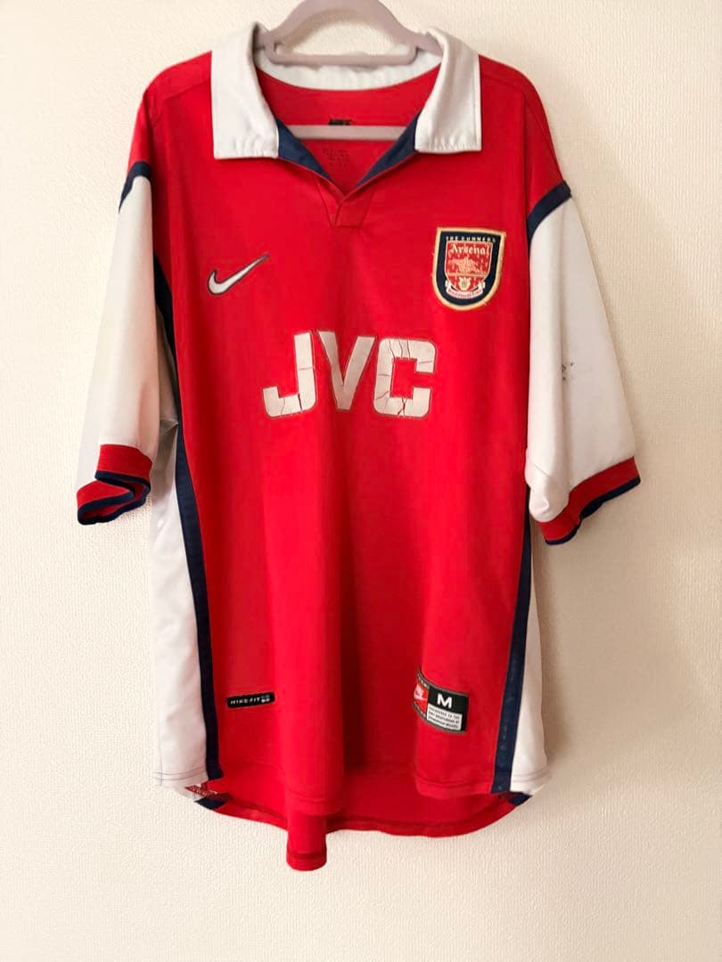 【90s JVC 超希少】アーセナル　ユニフォーム　1996-98・Nike