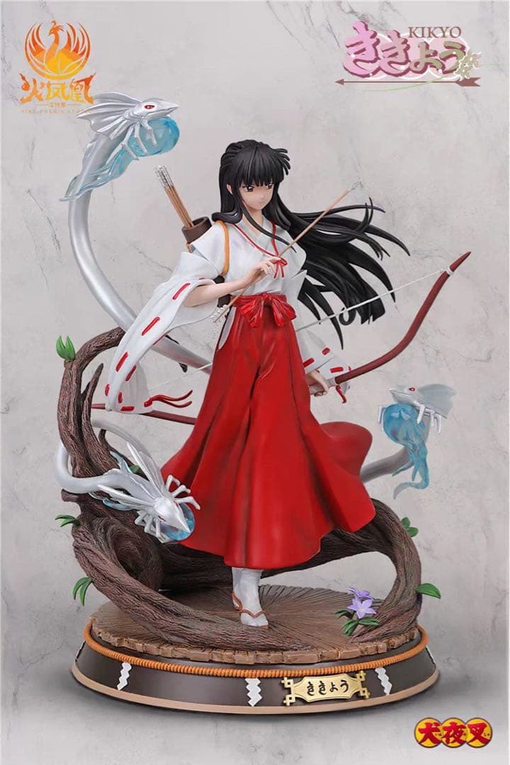 犬夜叉ガレージキット　ききょう フィギュア 約30cm