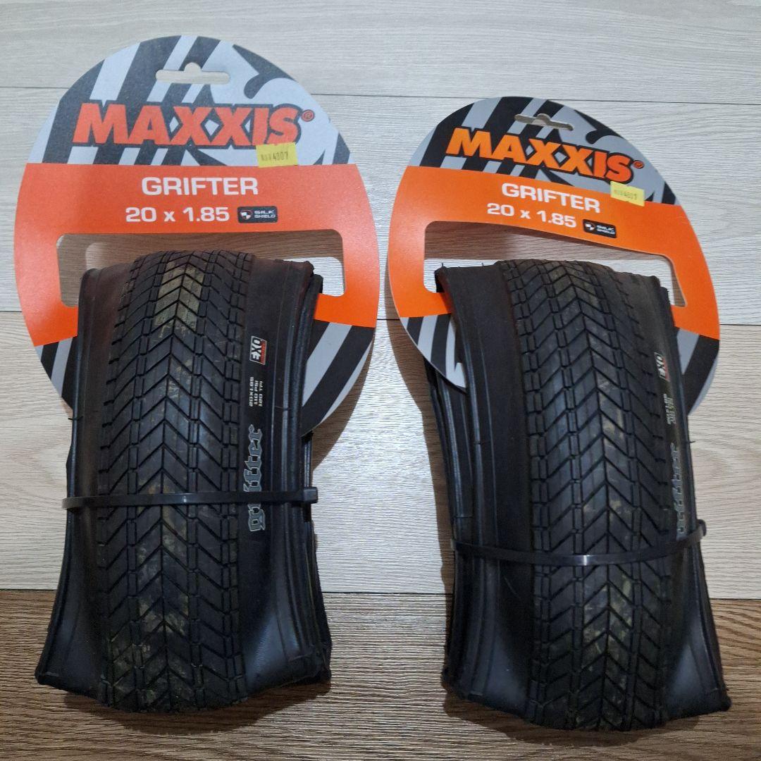BMXタイヤ　MAXXIS GRIFTER 20 x 1.85 　２本セット