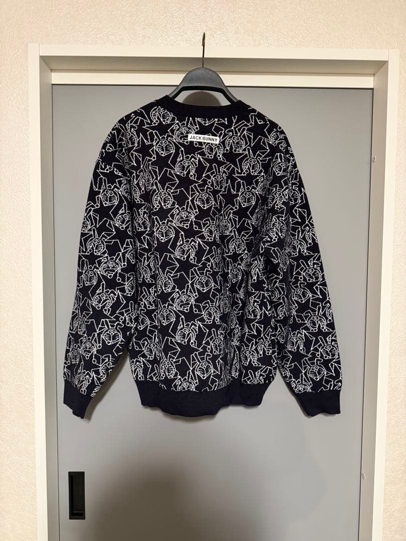 JACK BUNNY ジャックバニー ドラえもん ネイビー ニット golf