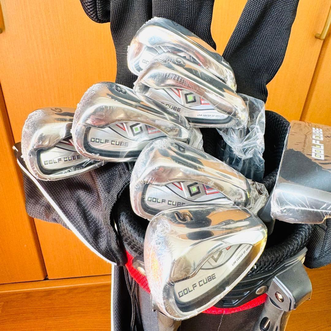 【新品未使用品】GOLF CUBE メンズ ゴルフクラブ フルセット