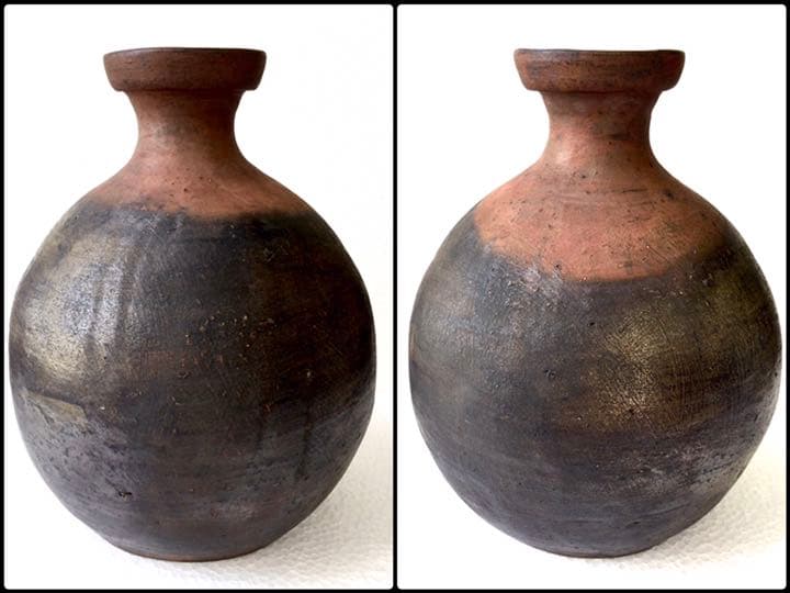 室町時代 【 古備前撫徳利 】 *桂又三郎　*極めの鑑定書付* 極上逸品 蒐集品