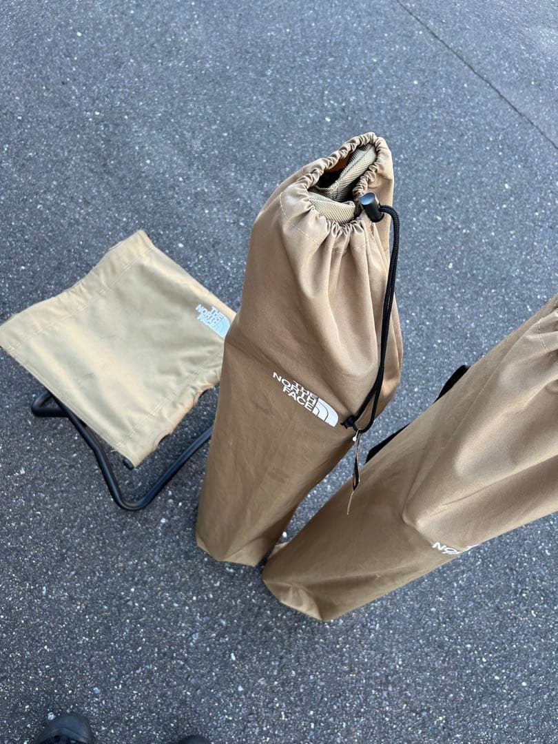 THE NORTH FACE TNFスリムチェア×2脚　キャンプスツールセット