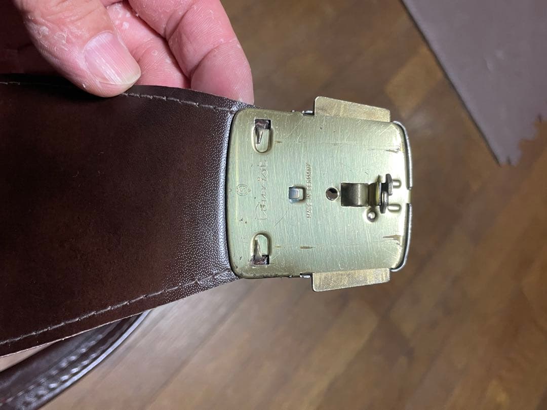 美品BLICS 旅行鞄　ゴルフバッグ　ダークブラウン　イタリアンレザー バッグ