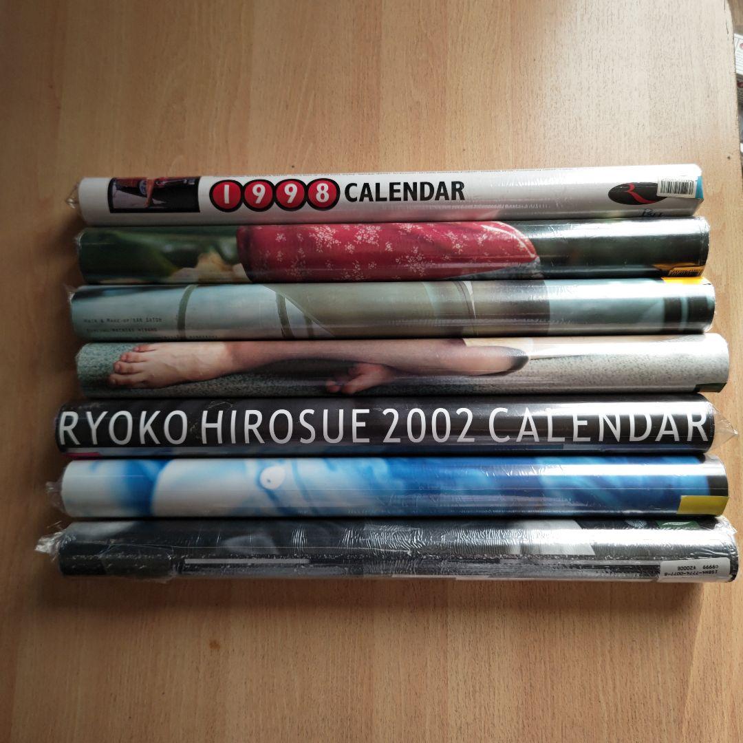 広末涼子カレンダー1998-2004＋等身大カレンダー