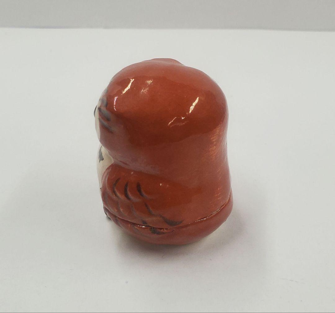 茶道具　香合　ふくろう　伊東桂楽作　新品未使用