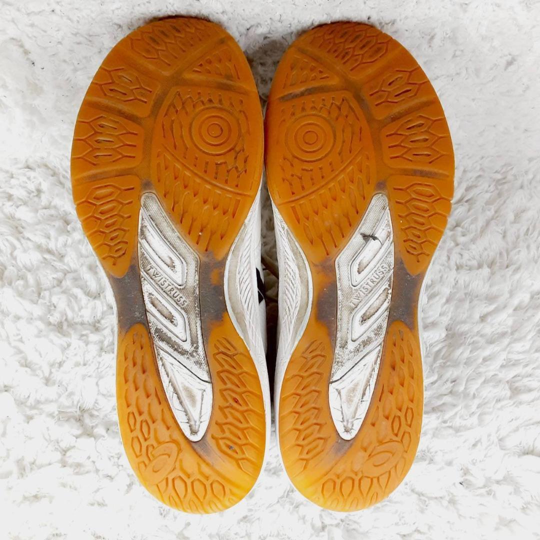 美品 26.5㎝◎asics アシックス バレーボールシューズ 白