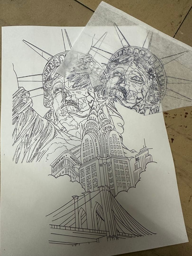 熱転写機 タトゥー下絵転写用 コピーマシン