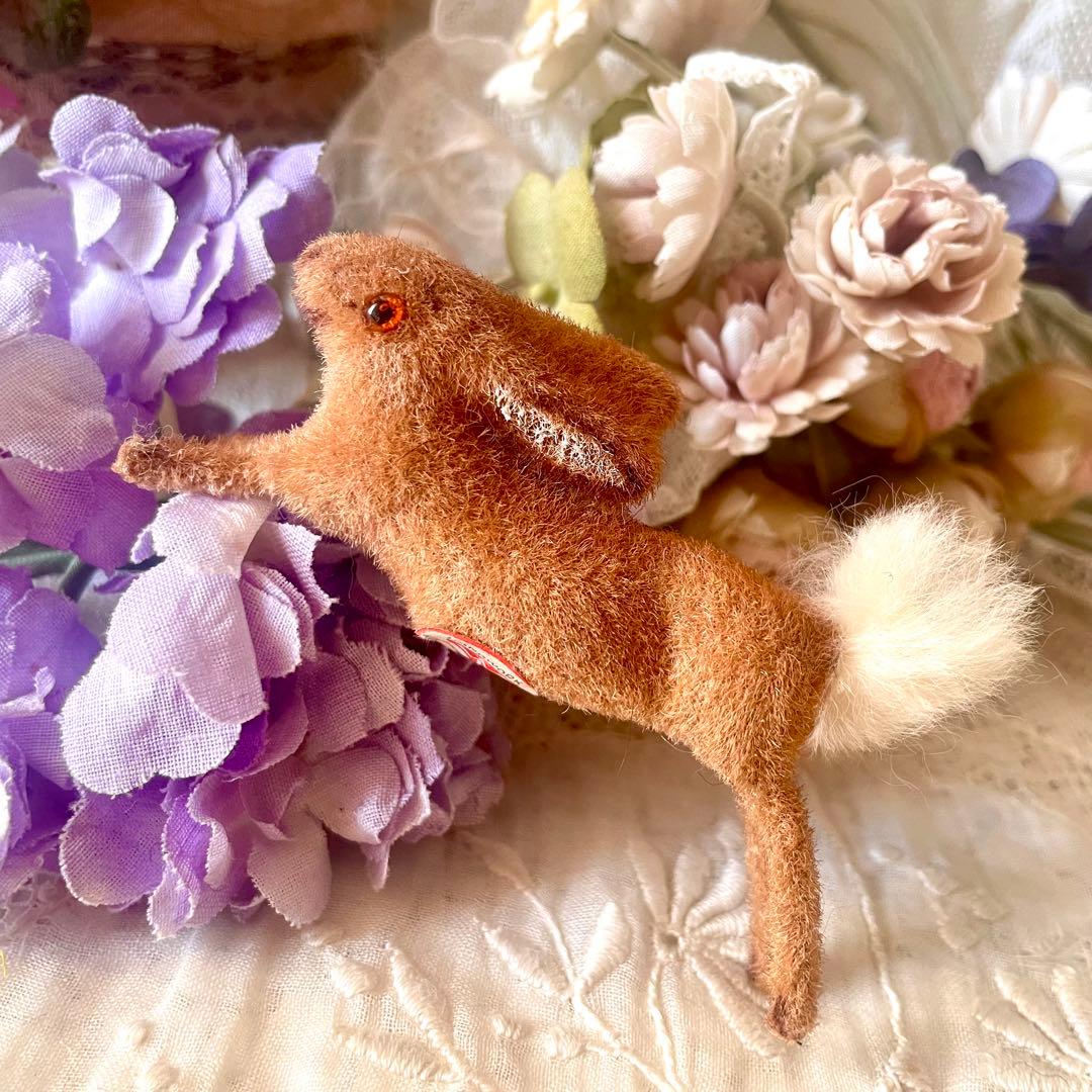 ワグナー社　跳びうさぎフィギュア　ラビット　オブジェ　旧西ドイツヴィンテージ