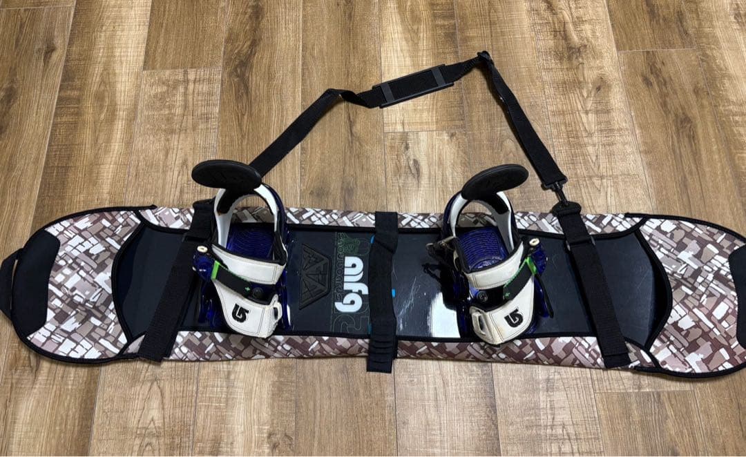 twelve mfg スノーボード バインディング付き