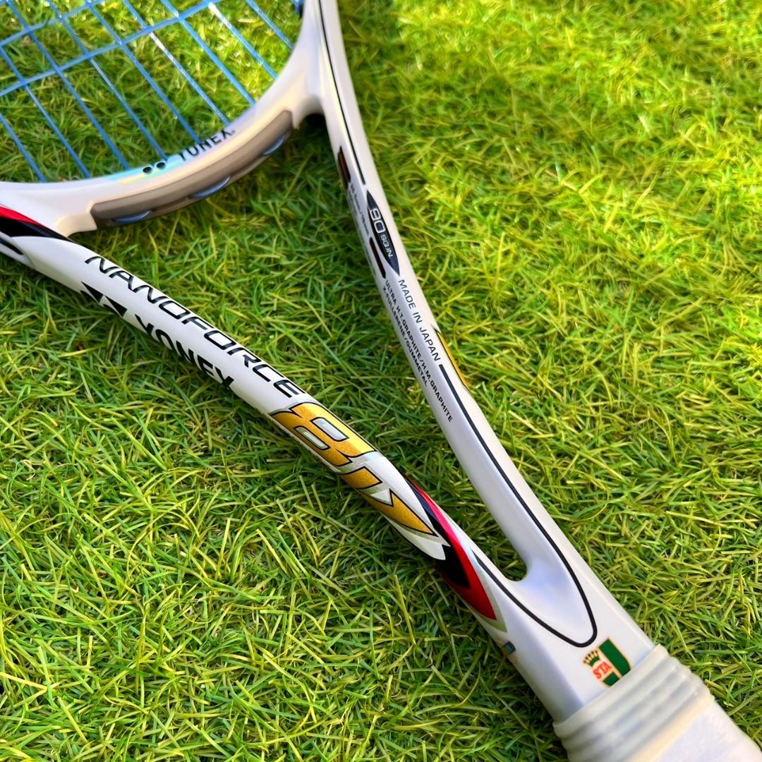 美品！ ヨネックス ナノフォース 8V REV ソフトテニスラケット