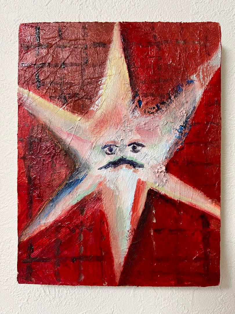 【F0号】星おじさん 原画 絵画