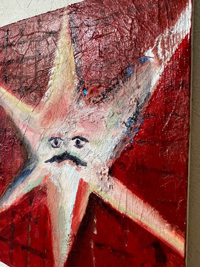 【F0号】星おじさん 原画 絵画