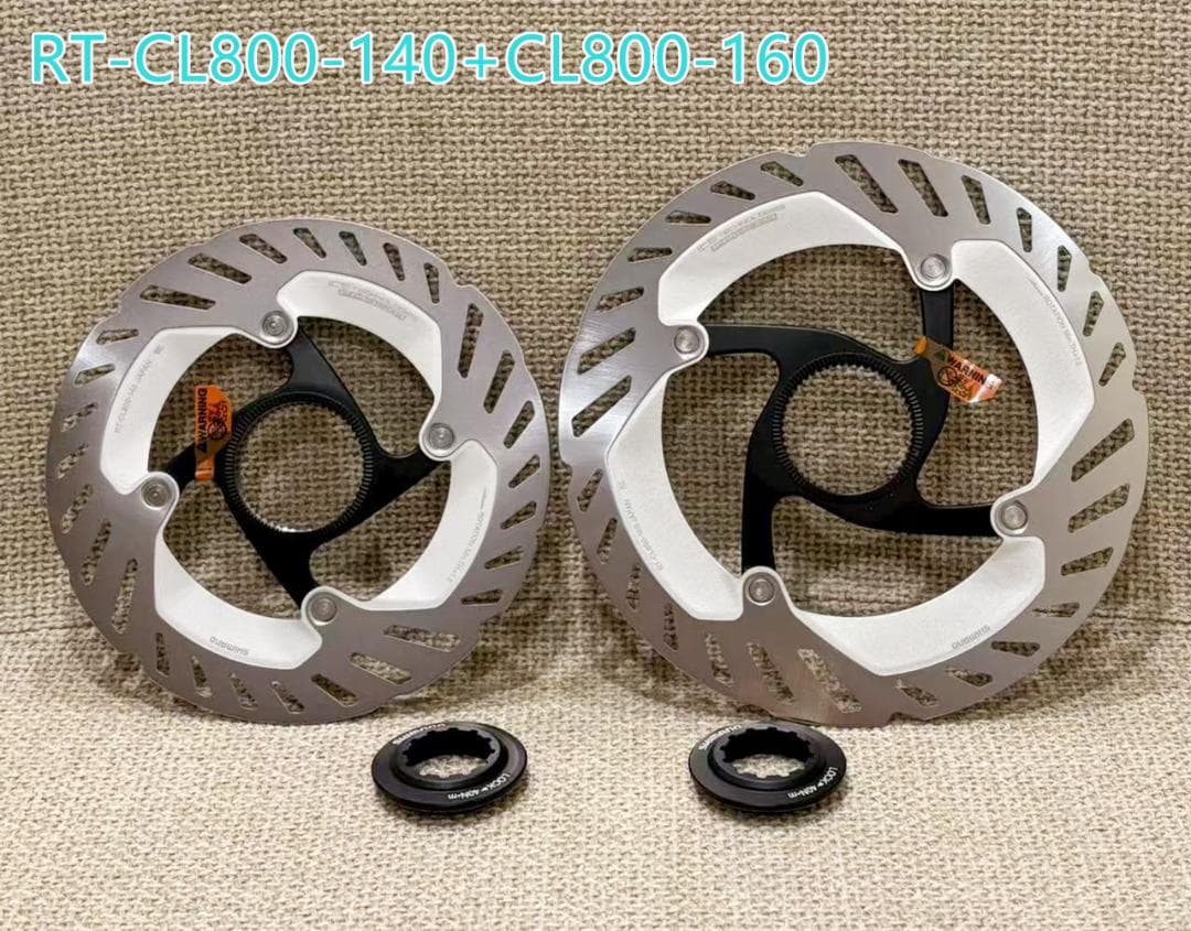 新品シマノRT-CL800 ローター140+160mm+L05A-RF 2ペア