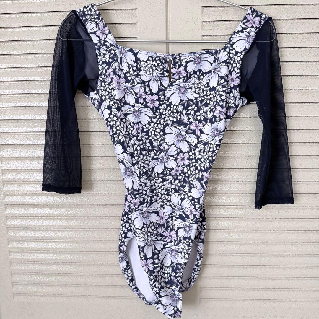 stina 花柄 レオタード Sサイズ