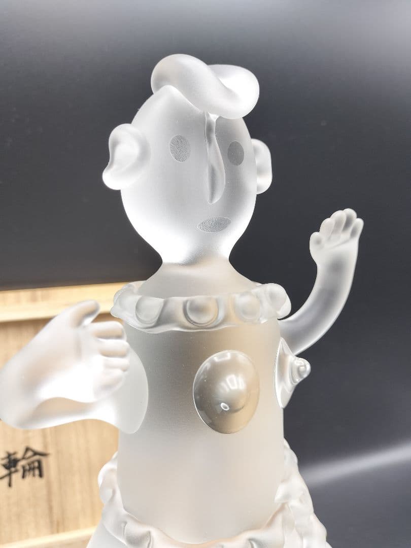 ☆超希少品☆黒木国昭 埴輪 手吹きガラス